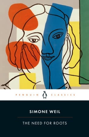 The cover of The Need for Roots by Simone Weil